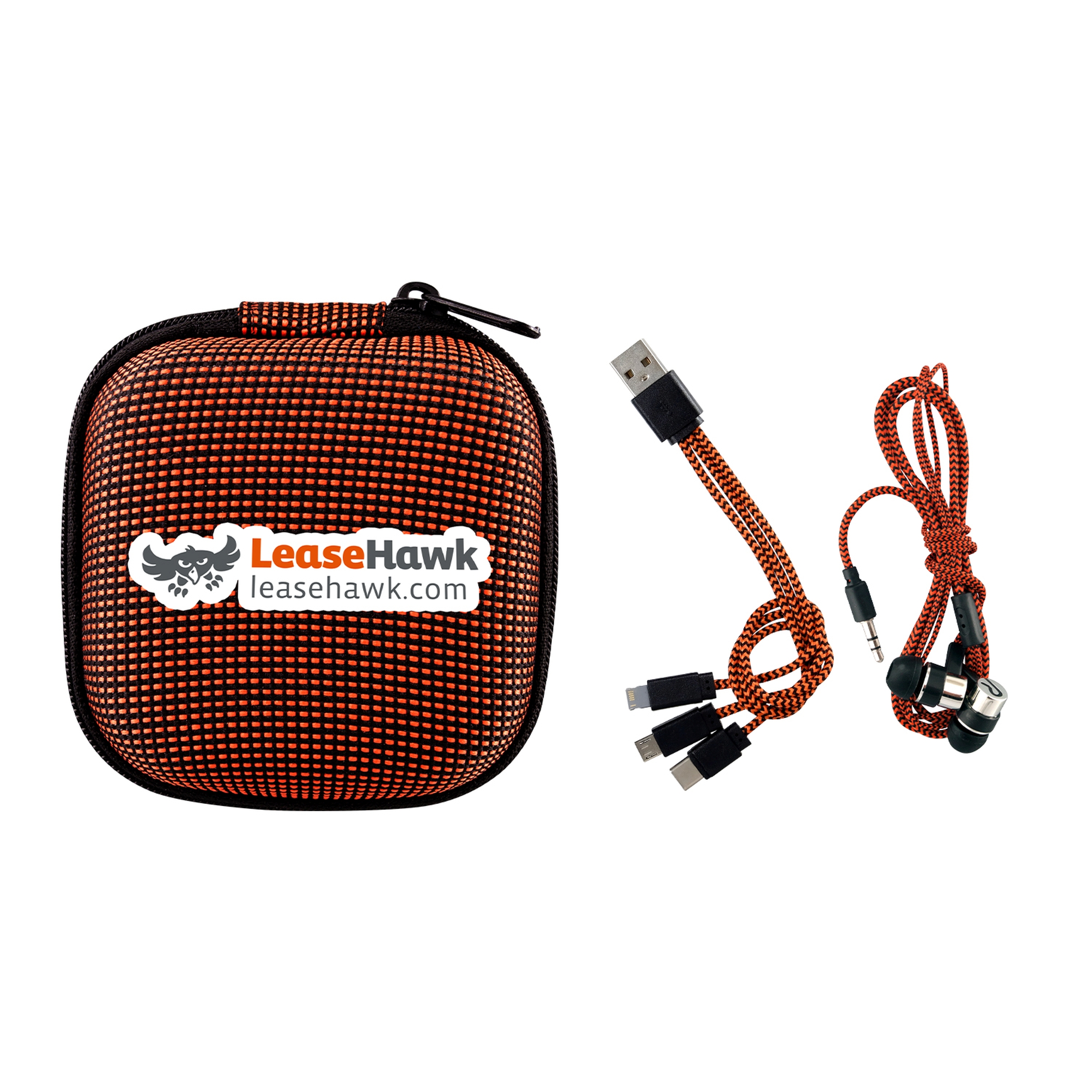 Textured Charging Cable Ear Bud Kit 1