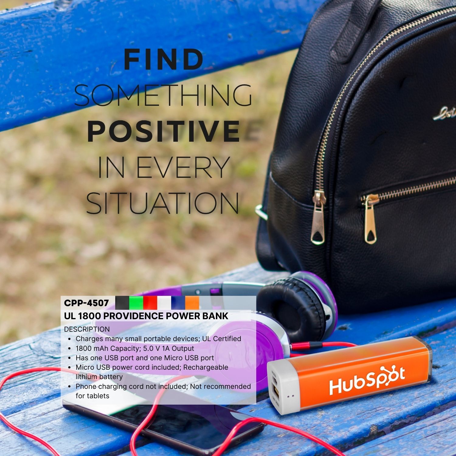 UL 1800 Providence Power Bank 1