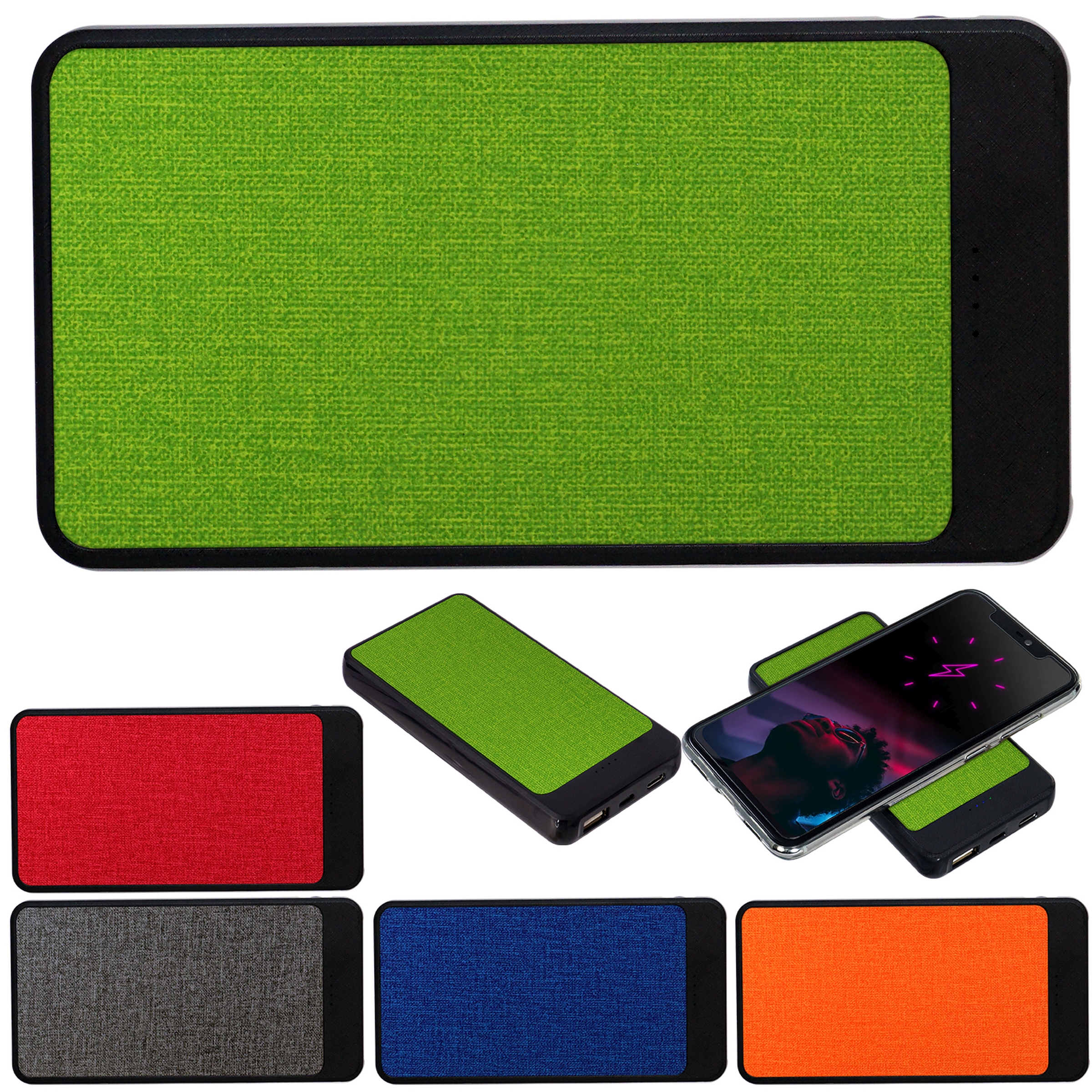 UL Heather High Density Swift Wireless Power Bank 1