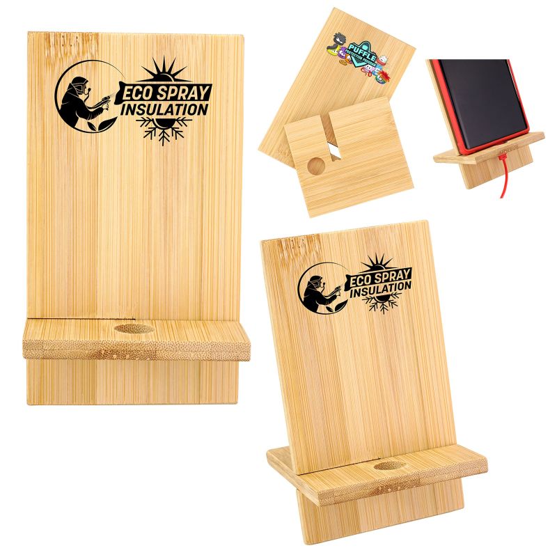 Bamboo Phone Holder 1 Bamboo Phone Holder 1