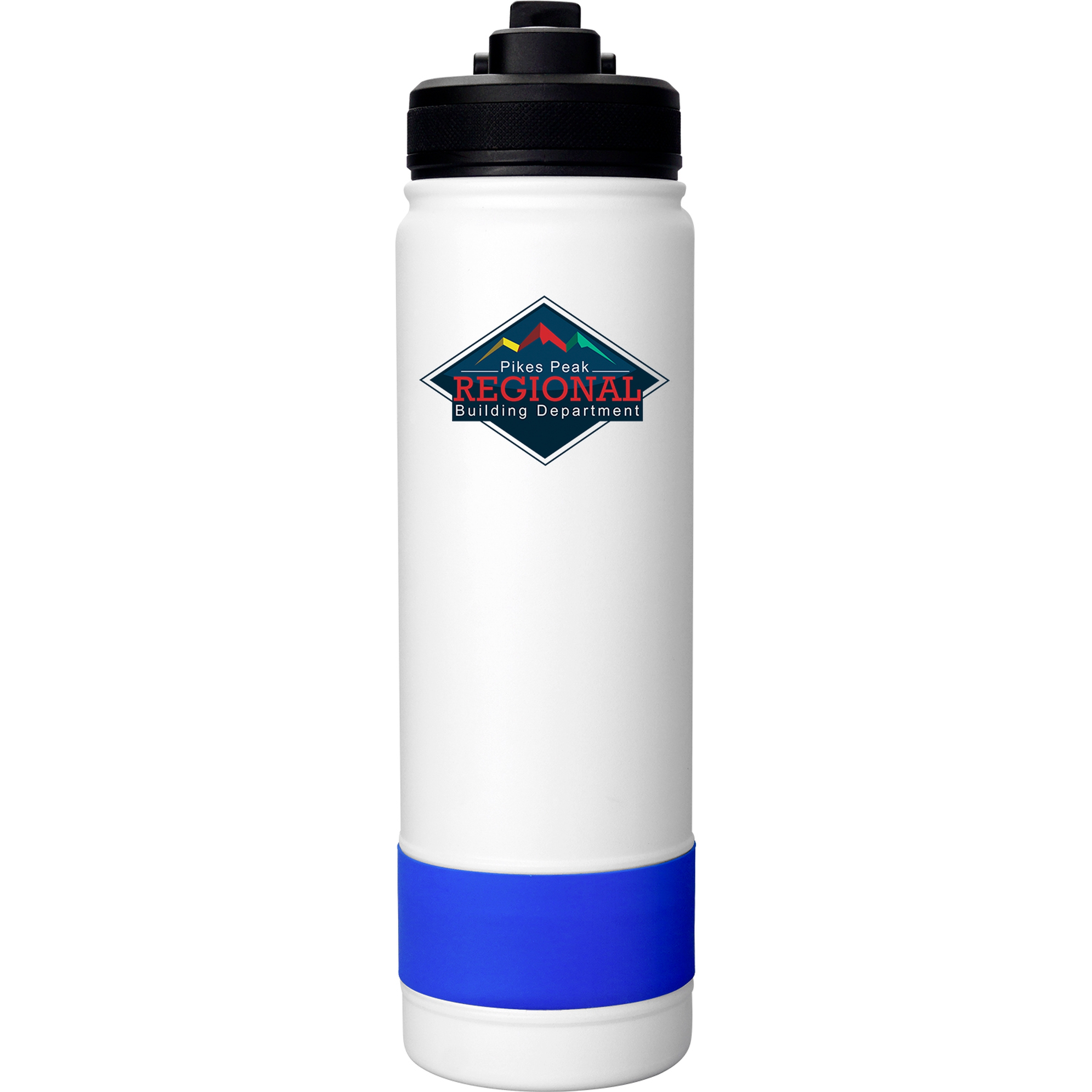 Colorful Pop Up 24 oz. Banded Bottle 1