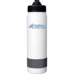 Colorful Pop Up 24 oz. Banded Bottle - Gray Colorful Pop Up 24 oz. Banded Bottle - Gray