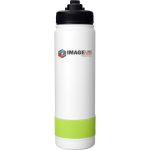 Colorful Pop Up 24 oz. Banded Bottle - Green Colorful Pop Up 24 oz. Banded Bottle - Green