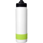 Colorful Pop Up 24 oz. Banded Bottle - Green-Blank Colorful Pop Up 24 oz. Banded Bottle - Green-Blank