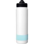 Colorful Pop Up 24 oz. Banded Bottle - Mint-Blank Colorful Pop Up 24 oz. Banded Bottle - Mint-Blank
