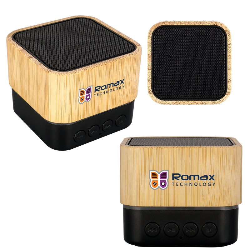 Bamboo Square Bluetooth Speaker 1 Bamboo Square Bluetooth Speaker 1