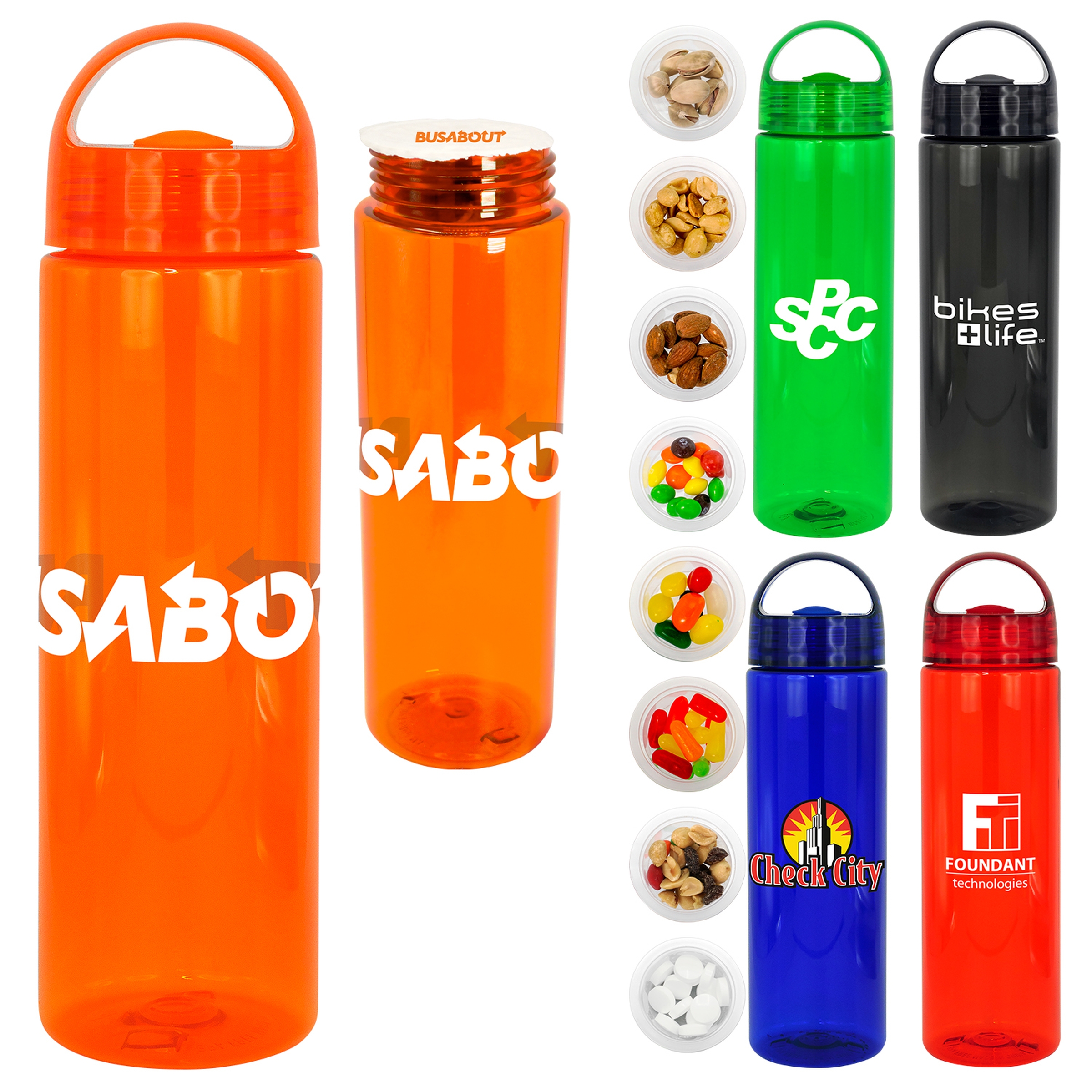 Arch 24 oz. Colorful Snack Bottle 1