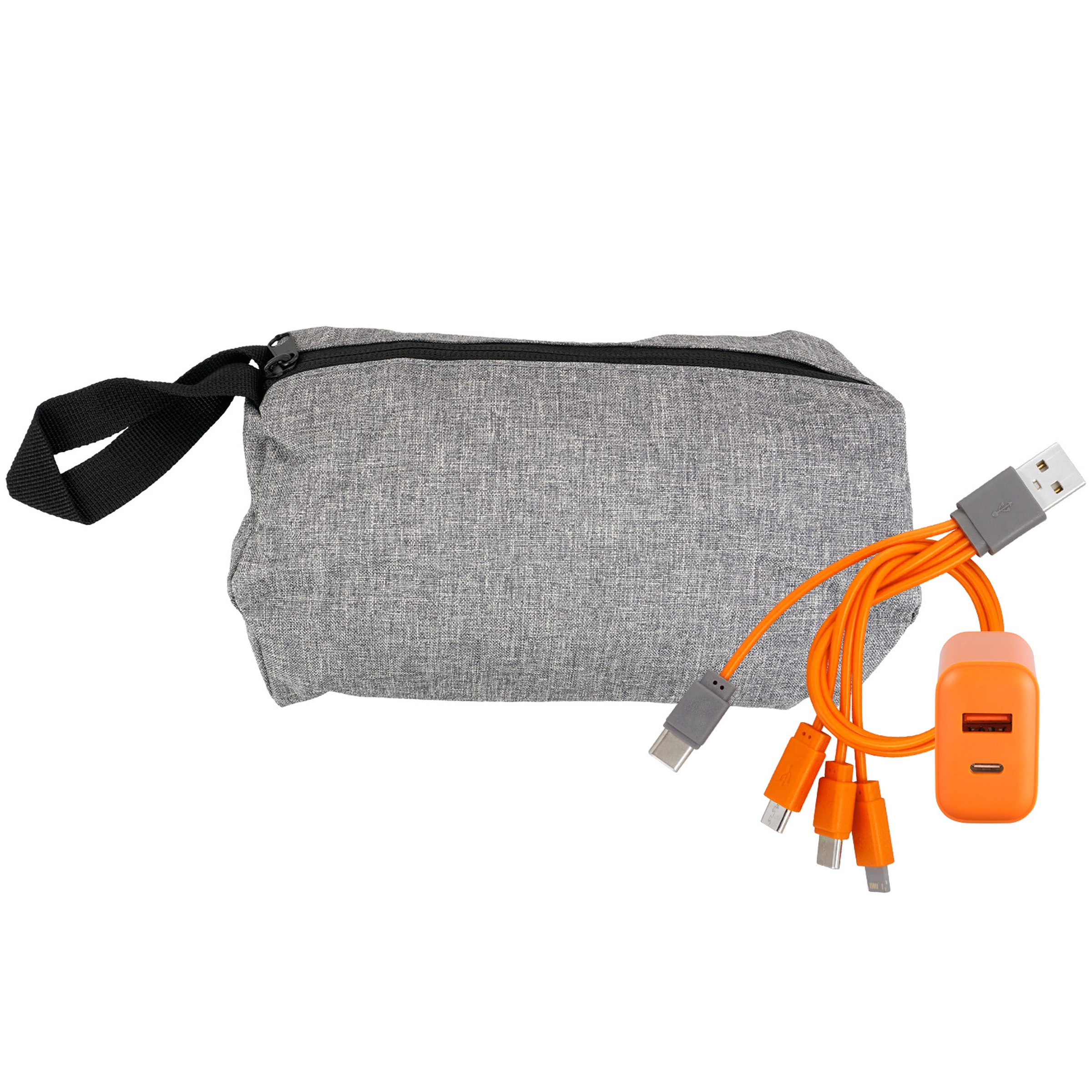 Recycled Travel Pouch Fast Charger Set 1