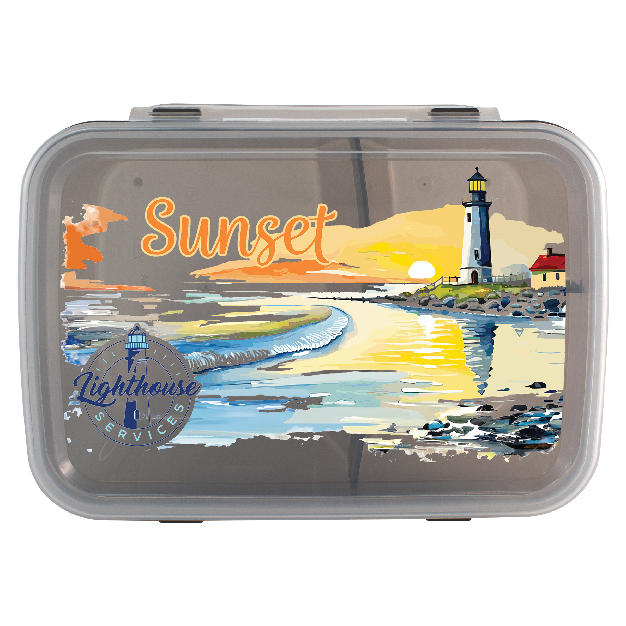 Full Color Translucent Lunch Container 1