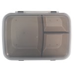 Full Color Translucent Lunch Container - smoke gray Full Color Translucent Lunch Container - smoke gray