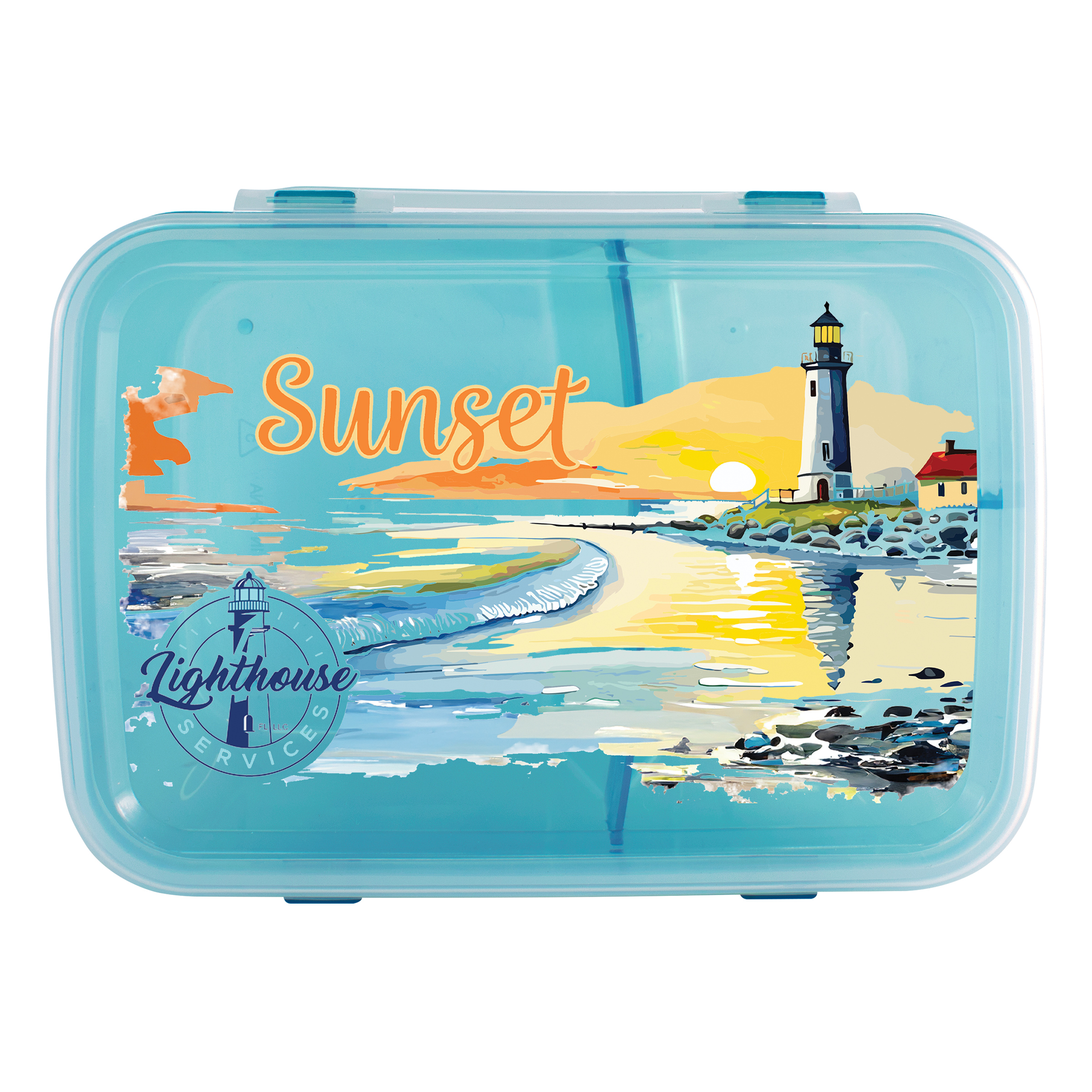 Full Color Translucent Lunch Container 1