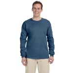 Gildan® Adult Ultra Cotton® 6 Oz. Long-Sleeve T-Shirt - Indigo Blue Gildan® Adult Ultra Cotton® 6 Oz. Long-Sleeve T-Shirt - Indigo Blue