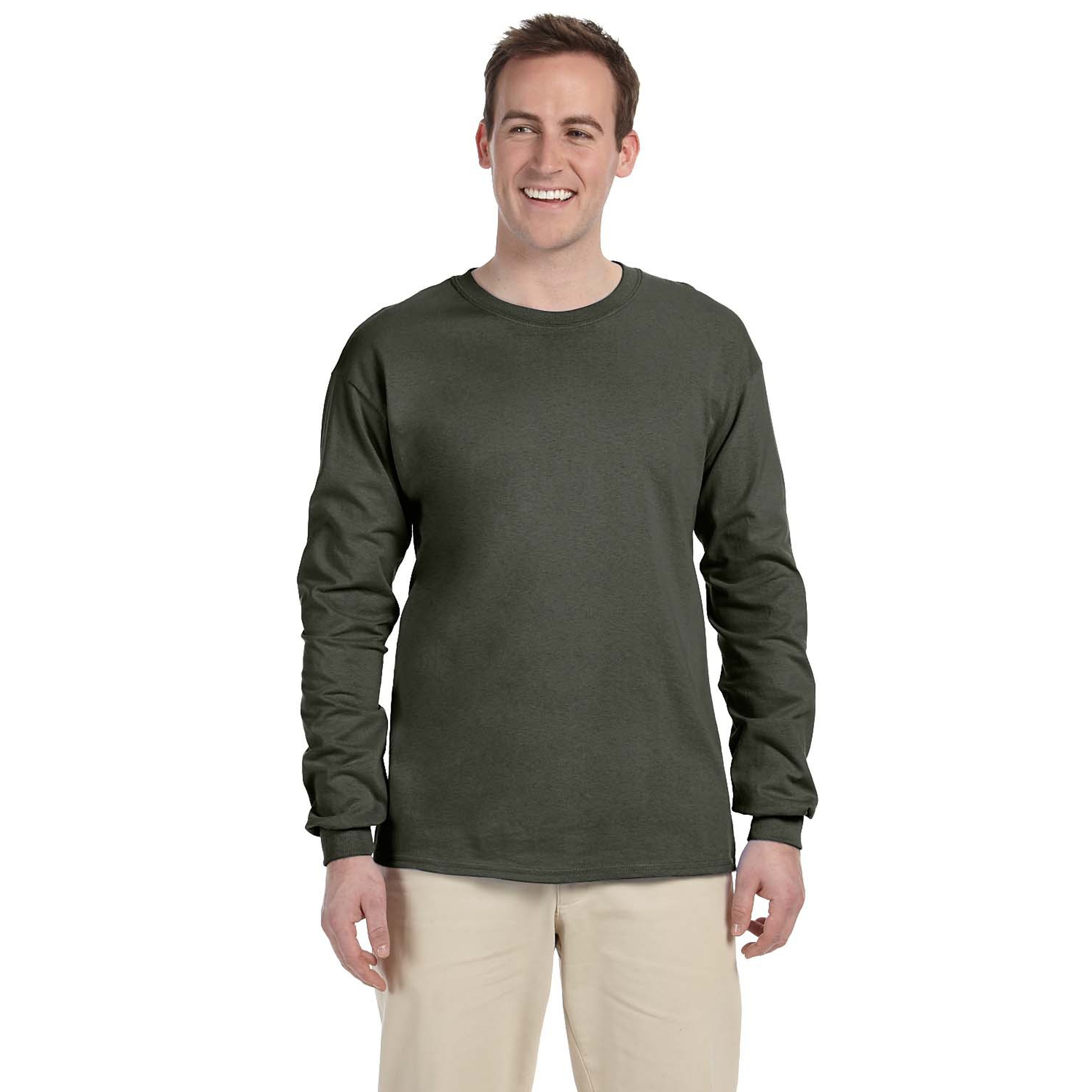 Gildan® Adult Ultra Cotton® 6 Oz. Long-Sleeve T-Shirt 1