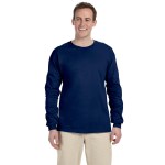 Gildan® Adult Ultra Cotton® 6 Oz. Long-Sleeve T-Shirt - Navy Blue Gildan® Adult Ultra Cotton® 6 Oz. Long-Sleeve T-Shirt - Navy Blue