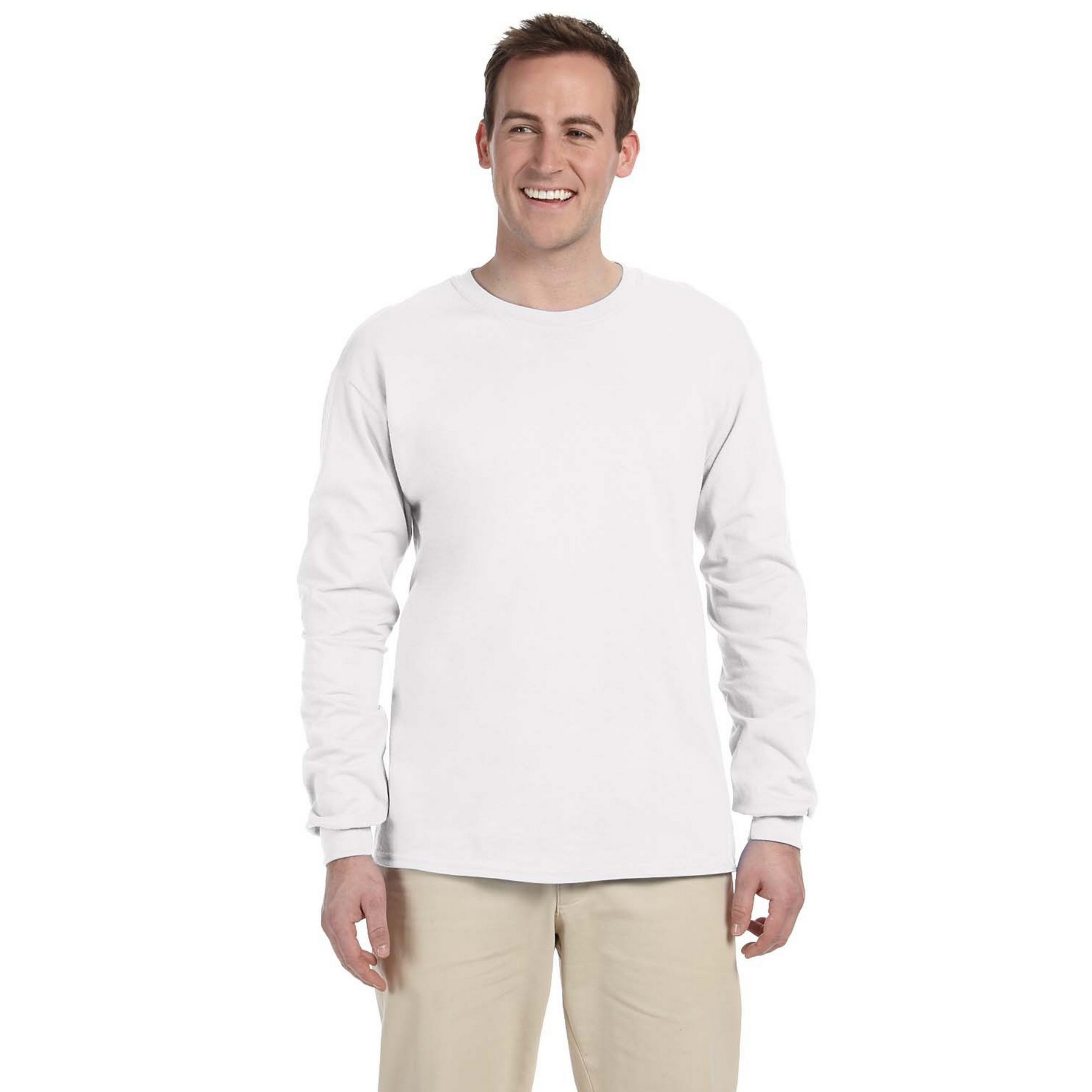 Gildan® Adult Ultra Cotton® 6 Oz. Long-Sleeve T-Shirt 1