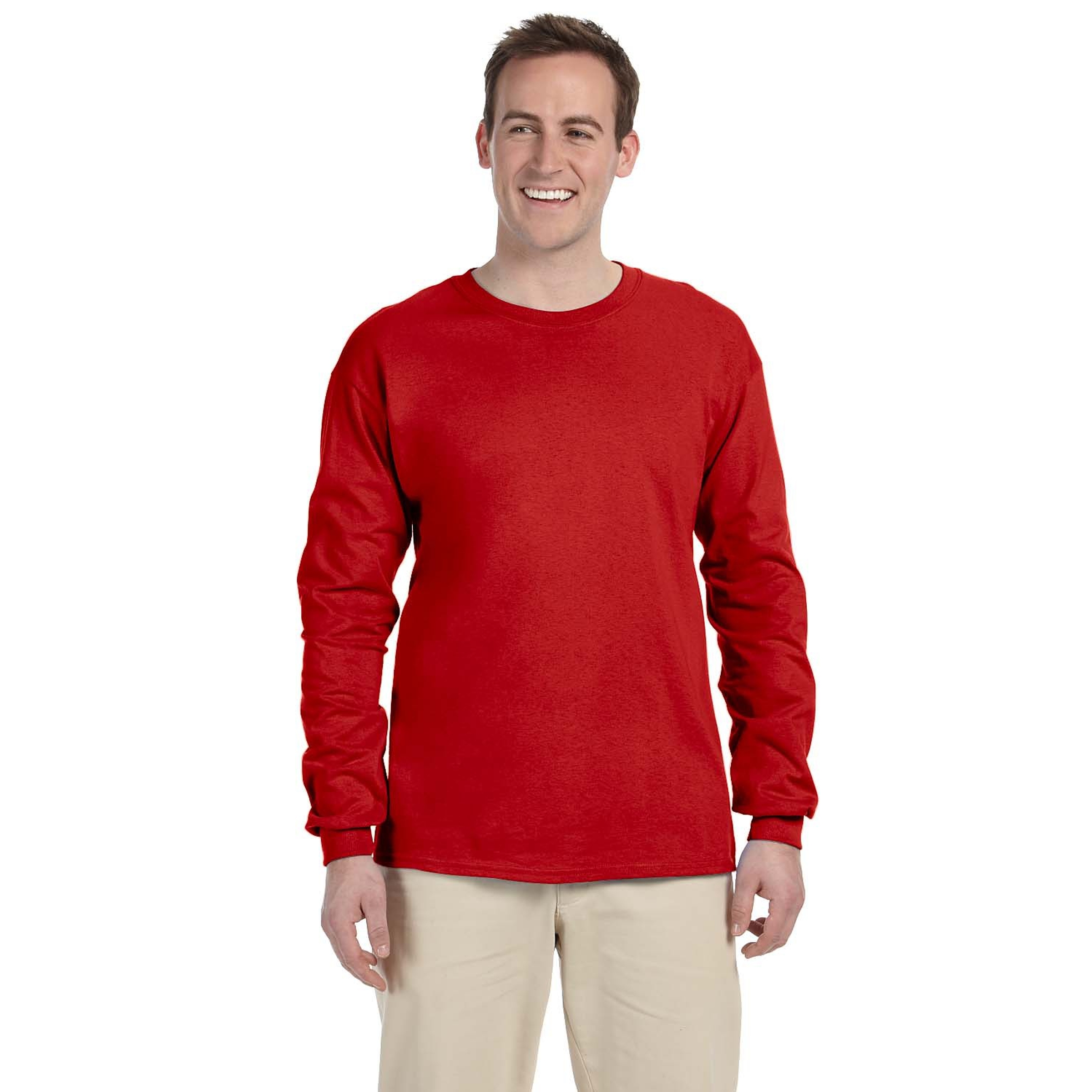 Gildan® Adult Ultra Cotton® 6 Oz. Long-Sleeve T-Shirt 1
