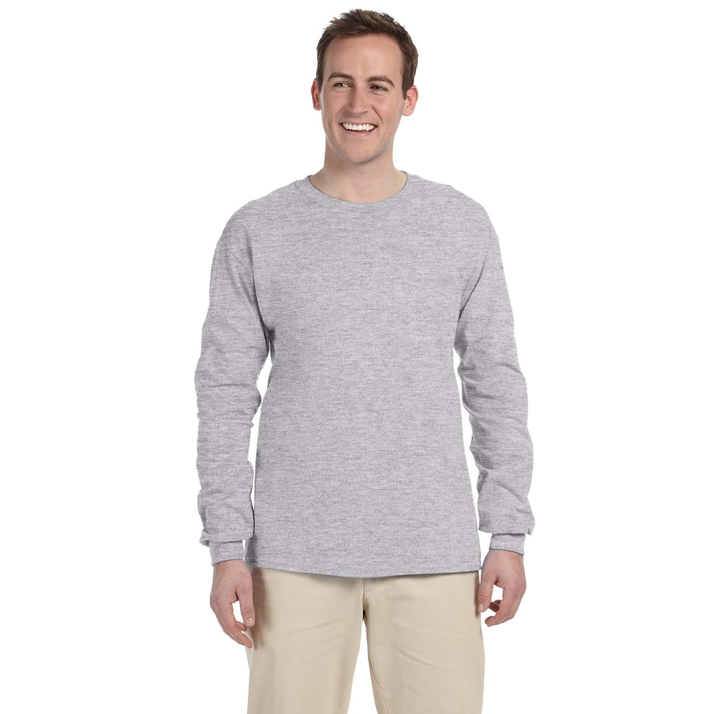 Gildan® Adult Ultra Cotton® 6 Oz. Long-Sleeve T-Shirt 1