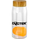 Bamboo Pattern 25 Oz. Recycled Bottle with Floating Infuser - orange Bamboo Pattern 25 Oz. Recycled Bottle with Floating Infuser - orange
