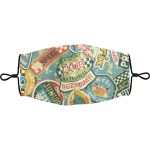 Smooth Full Color Fabric Face Mask - Various Smooth Full Color Fabric Face Mask - Various