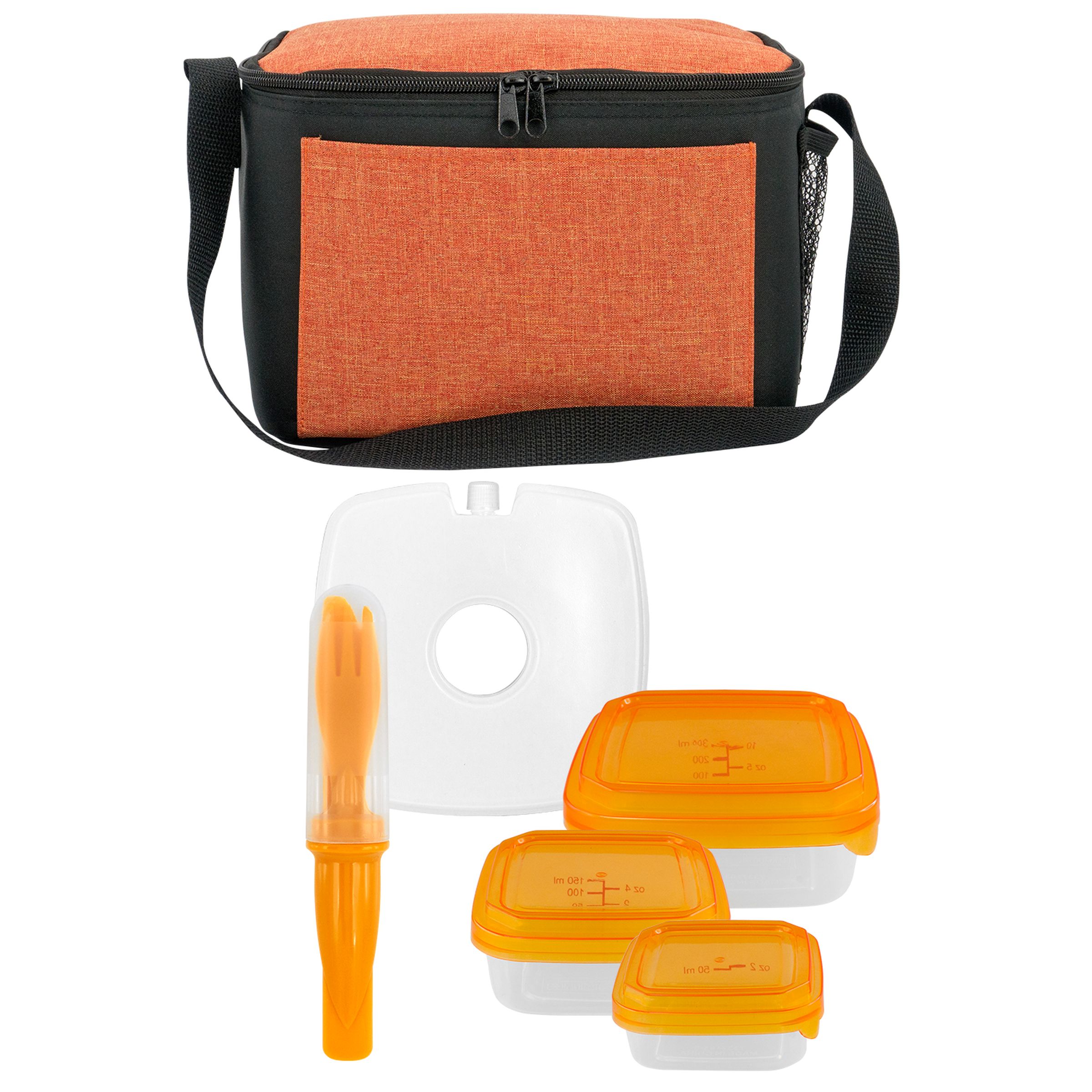 Ridge Chilled Portion Control and Cutlery Set 1