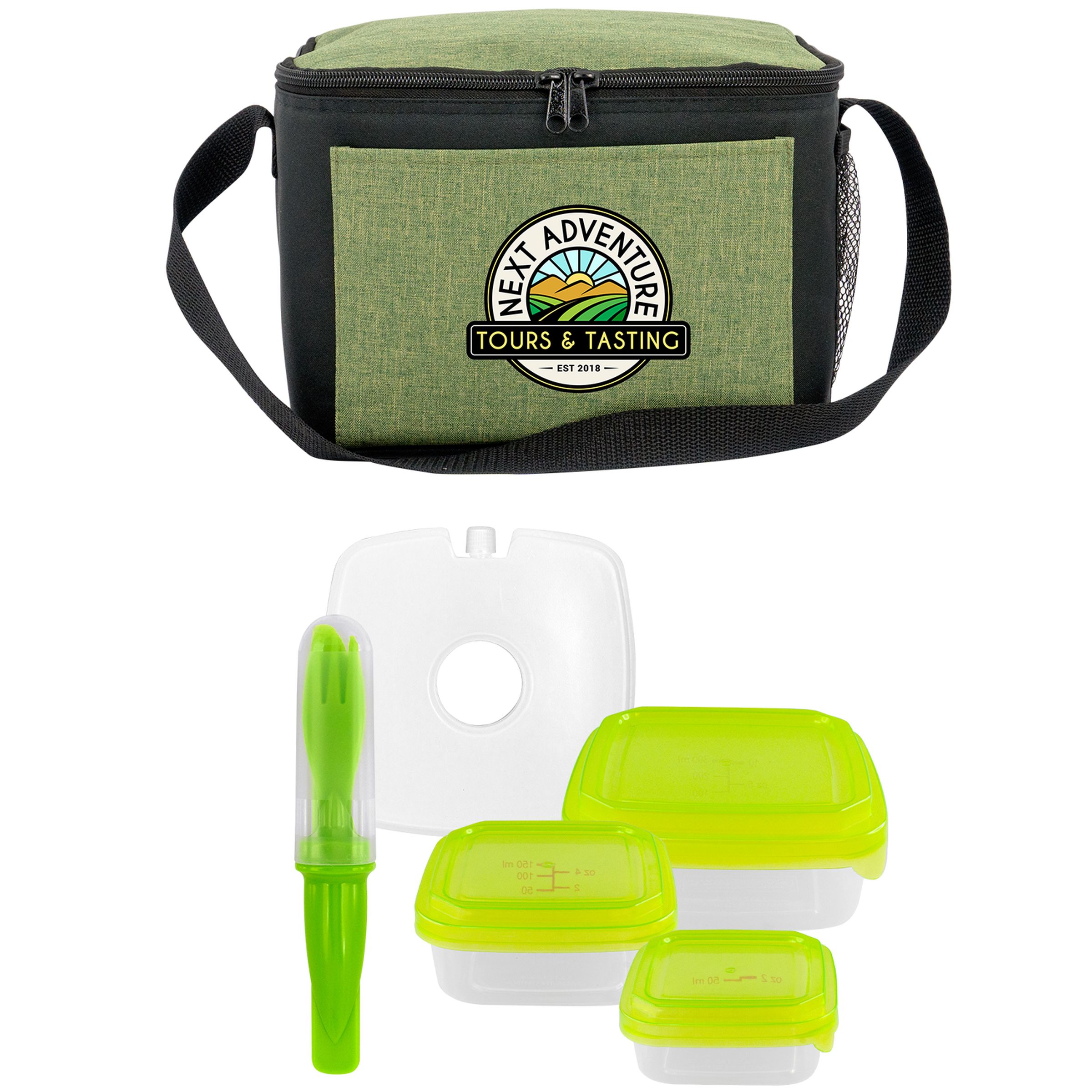 Ridge Chilled Portion Control and Cutlery Set 1