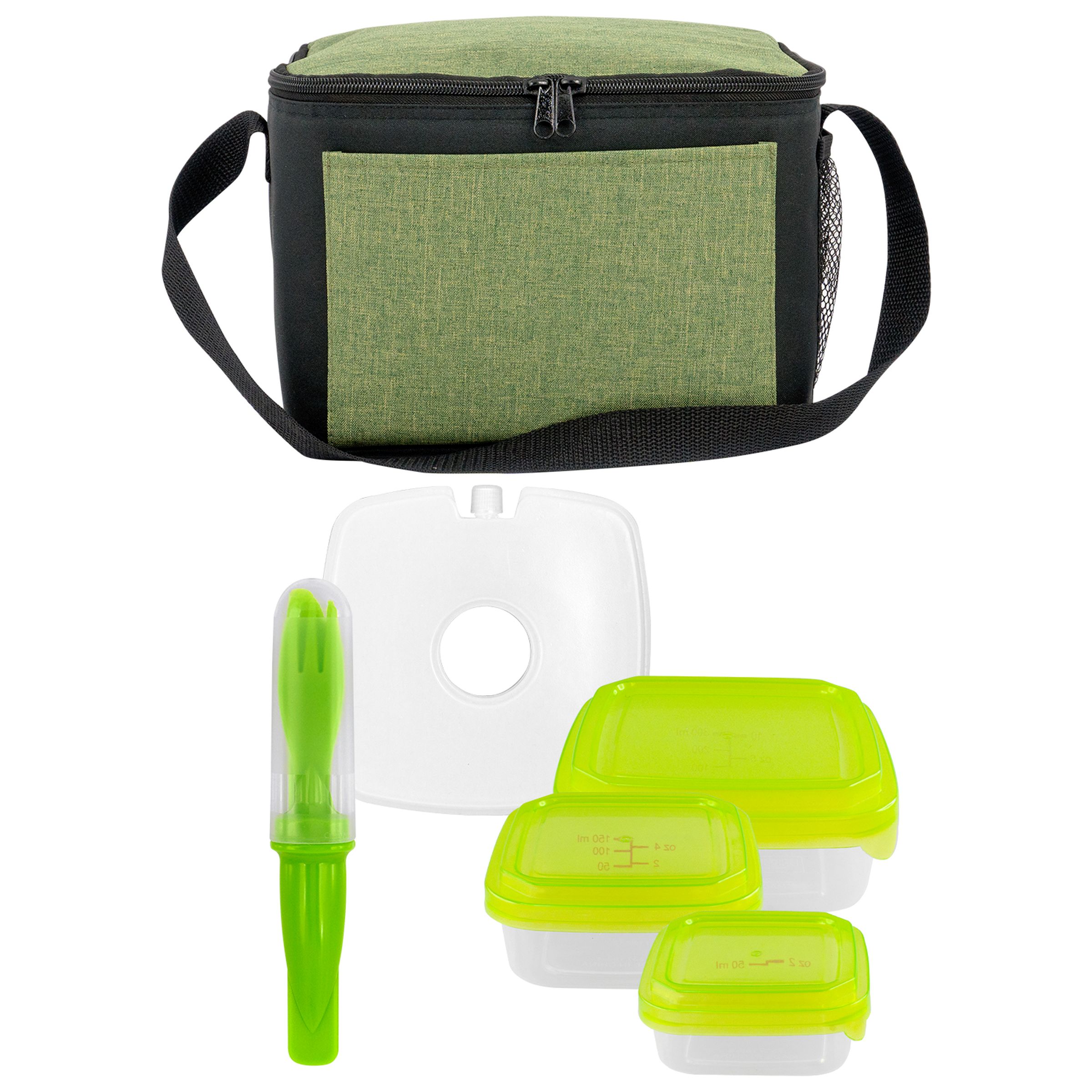 Ridge Chilled Portion Control and Cutlery Set 1