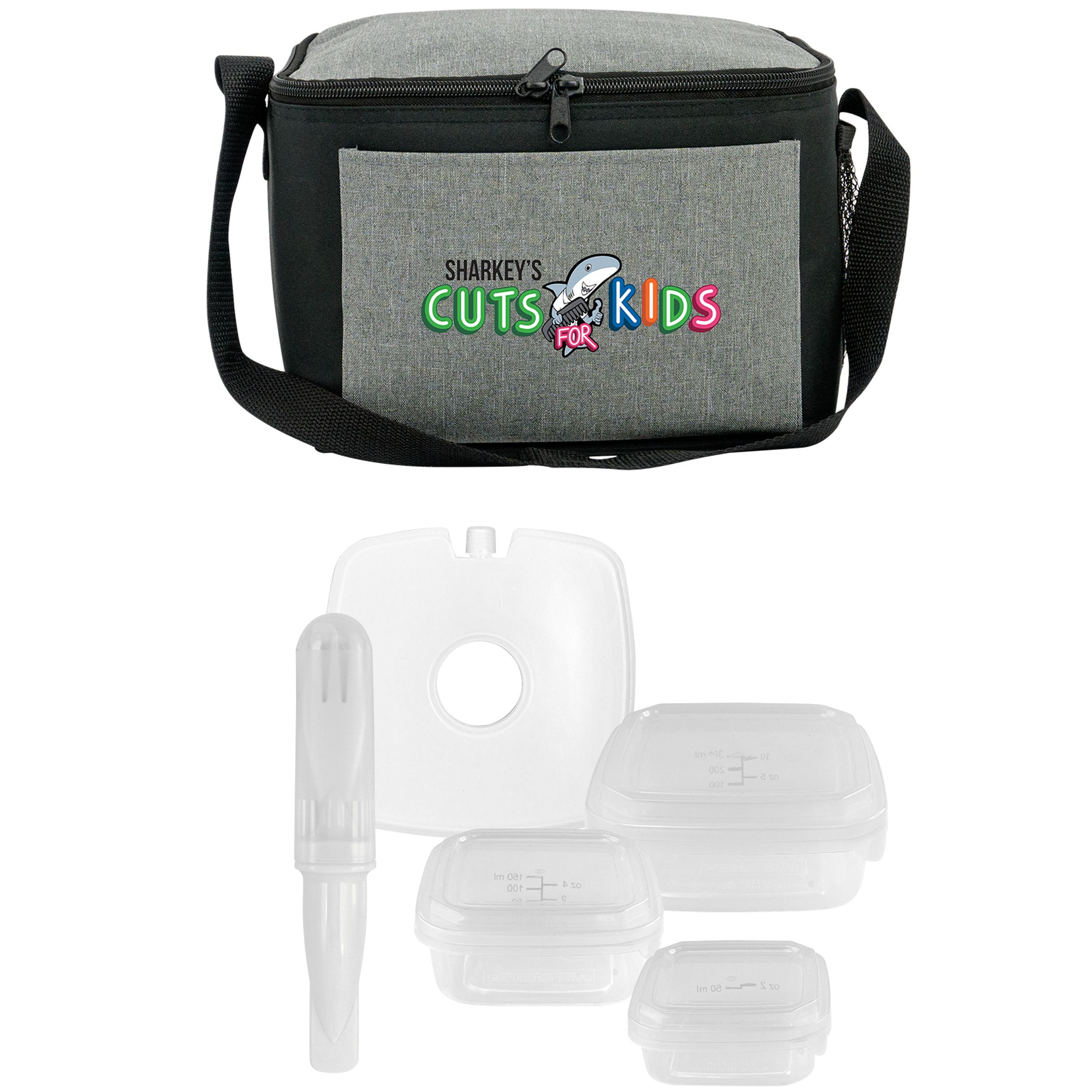 Ridge Chilled Portion Control and Cutlery Set 1