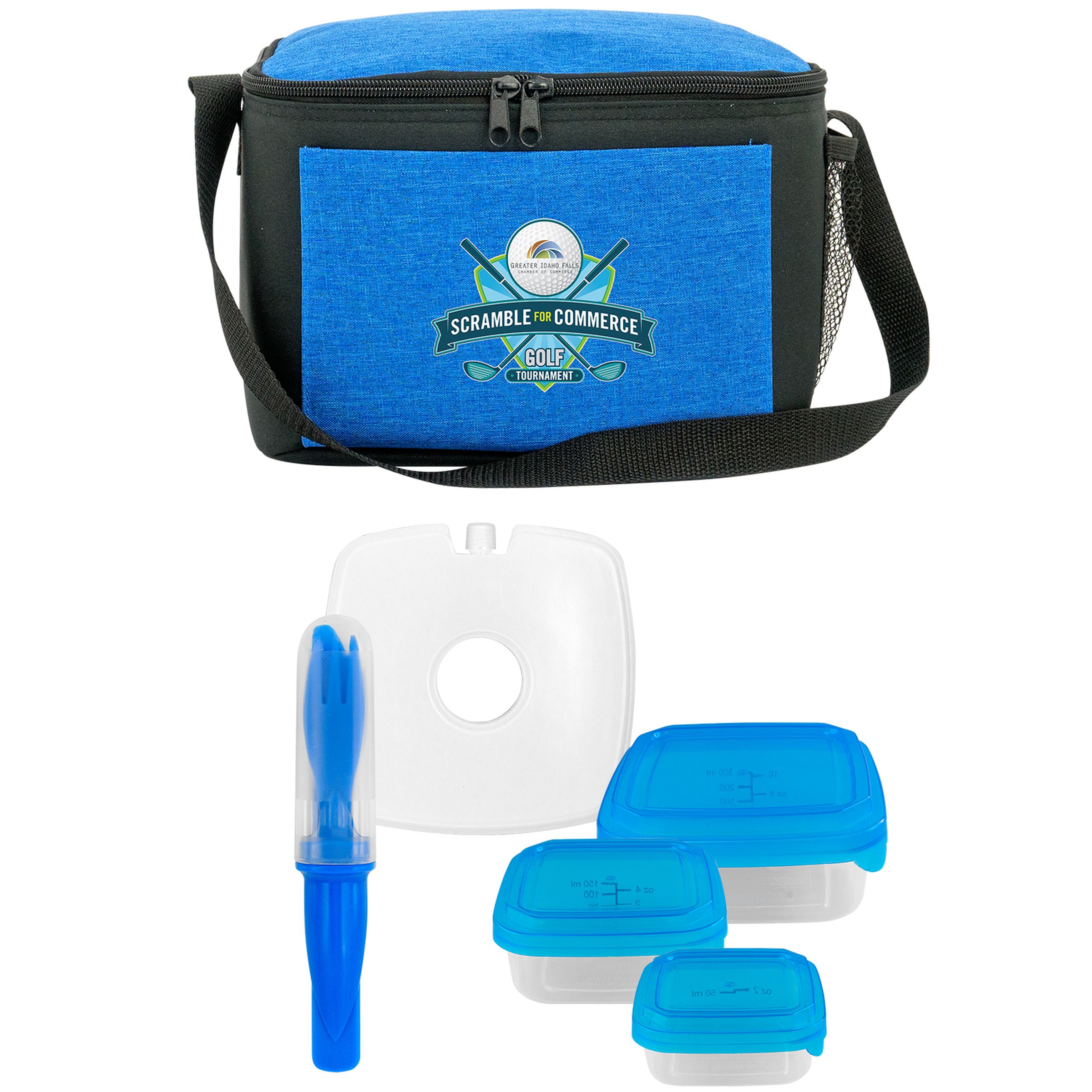 Ridge Chilled Portion Control and Cutlery Set 1