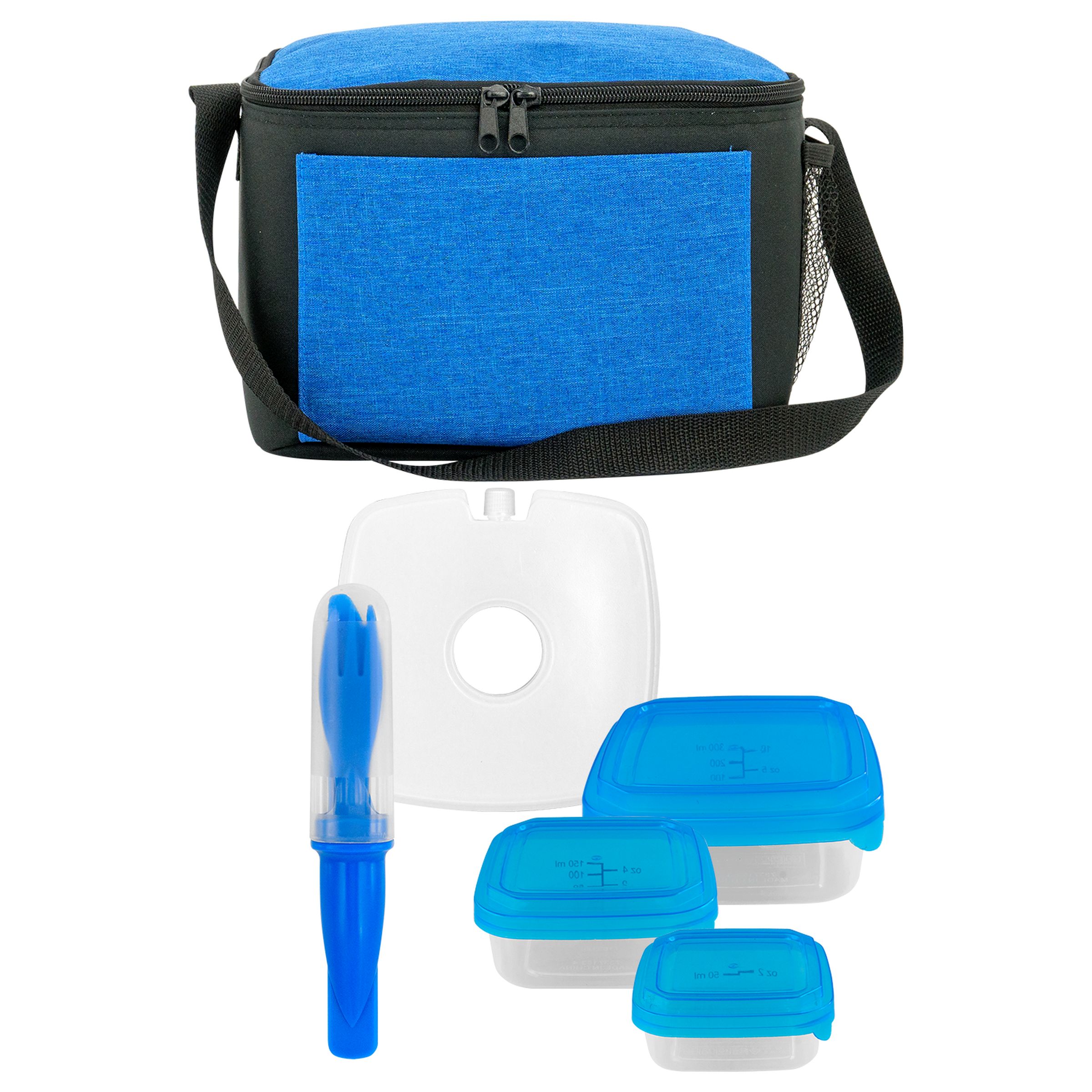 Ridge Chilled Portion Control and Cutlery Set 1