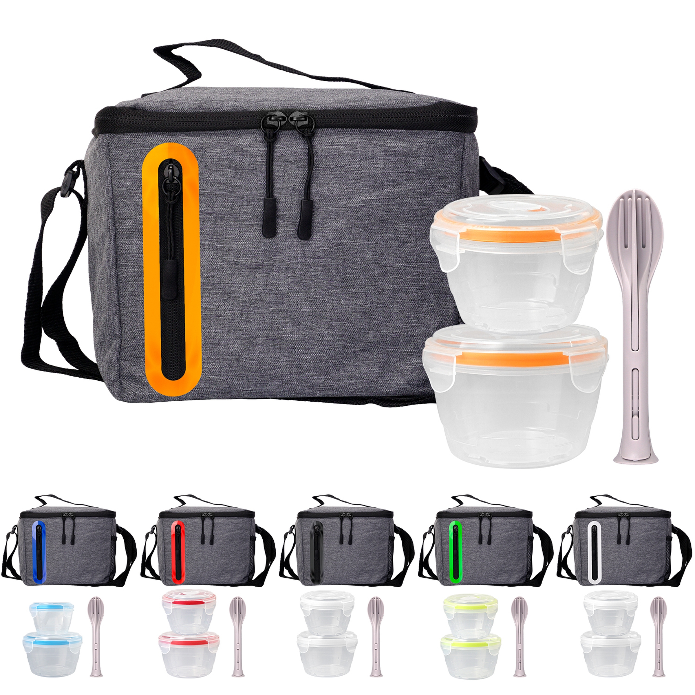 Nested Oval Cutlery Lunch Set 1