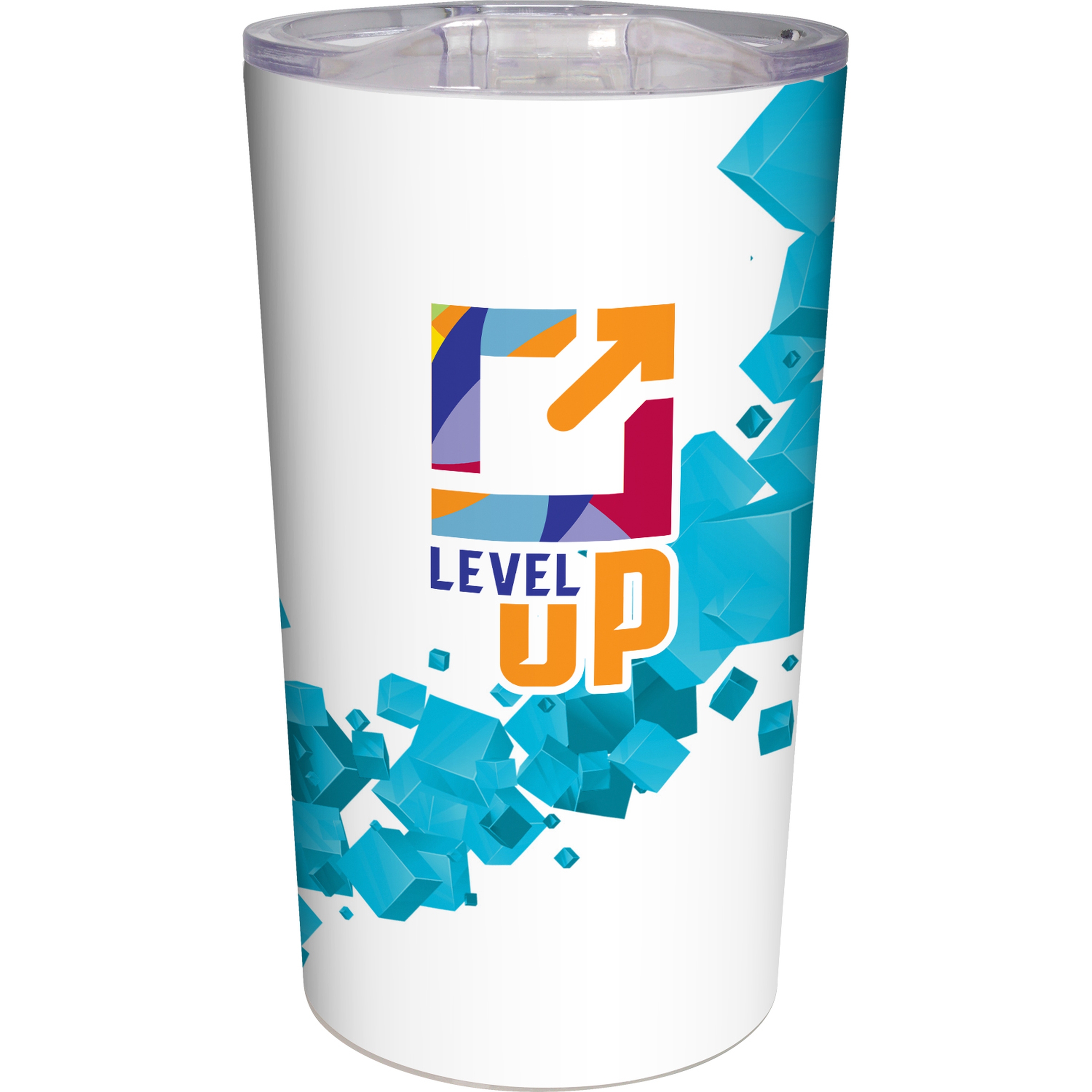 Full Color Floating Cubes Mug 1