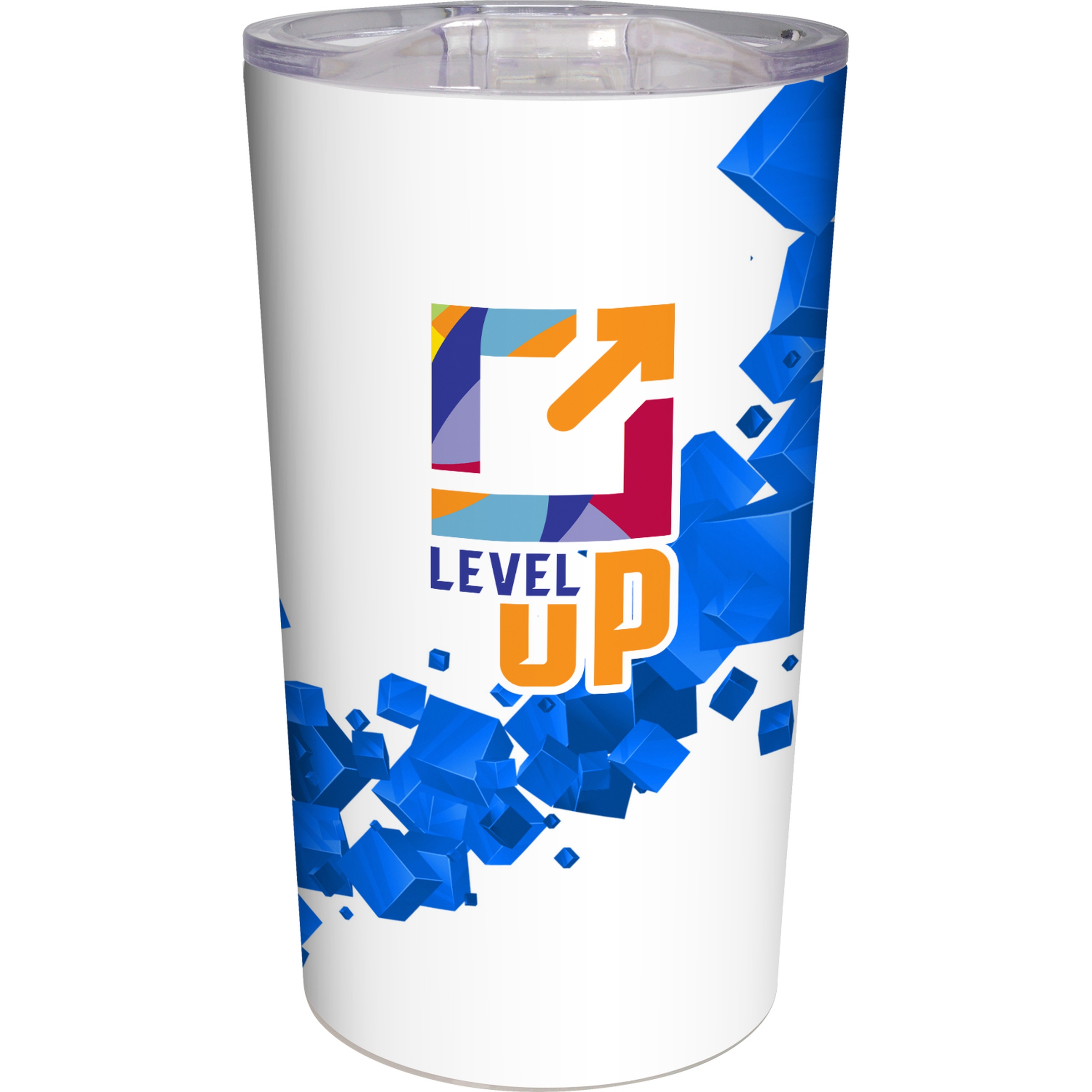 Full Color Floating Cubes Mug 1