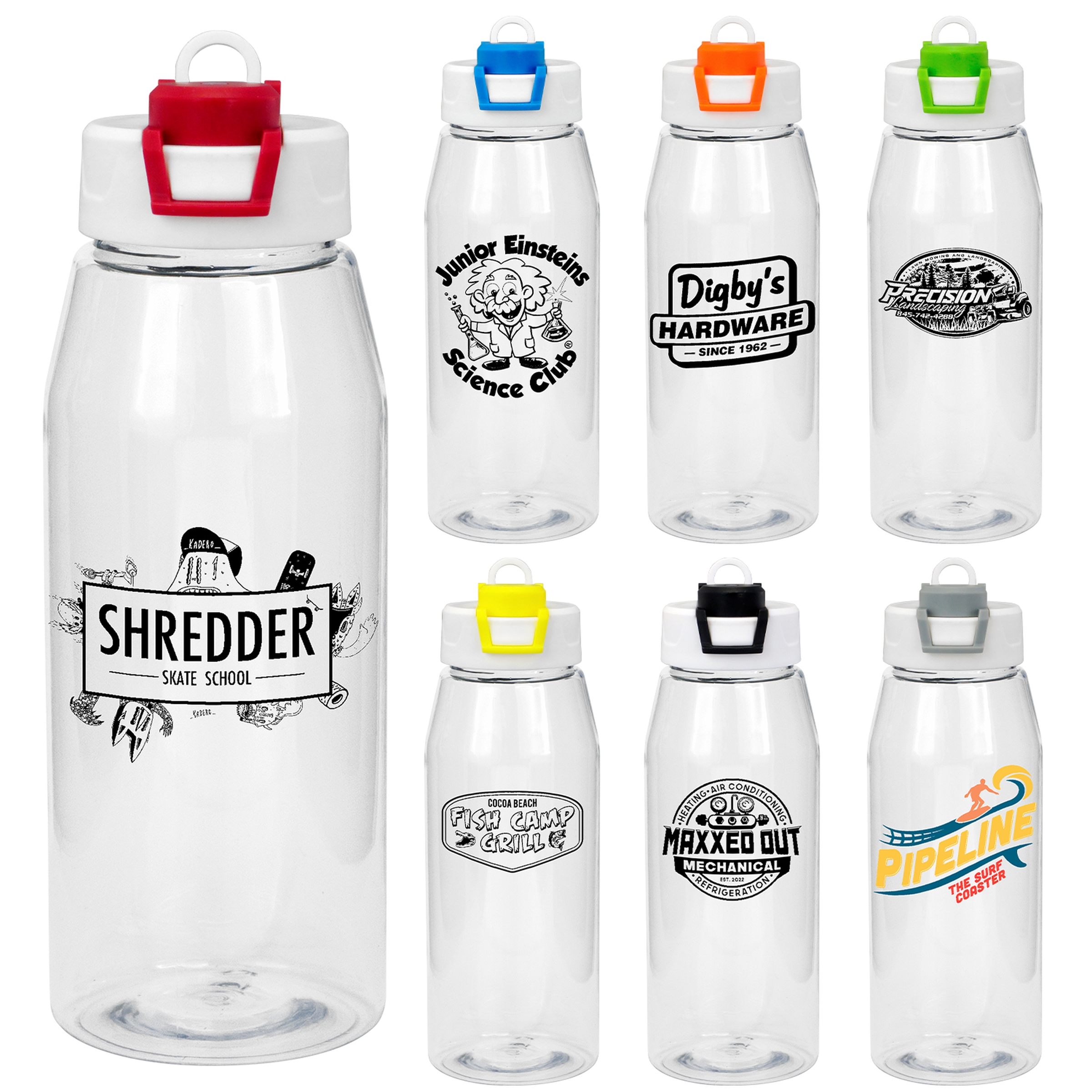 Two Tone Pop Up 32 oz. Bottle 1