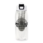 Two Tone Pop Up 32 oz. Bottle with Infuser - black Two Tone Pop Up 32 oz. Bottle with Infuser - black
