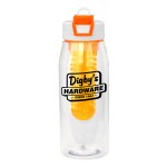 Two Tone Pop Up 32 oz. Bottle with Infuser - orange Two Tone Pop Up 32 oz. Bottle with Infuser - orange
