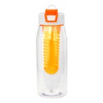 Two Tone Pop Up 32 oz. Bottle with Infuser - orange Two Tone Pop Up 32 oz. Bottle with Infuser - orange