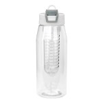 Two Tone Pop Up 32 oz. Bottle with Infuser - gray Two Tone Pop Up 32 oz. Bottle with Infuser - gray