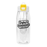 Two Tone Pop Up 32 oz. Bottle with Infuser - Yellow Two Tone Pop Up 32 oz. Bottle with Infuser - Yellow