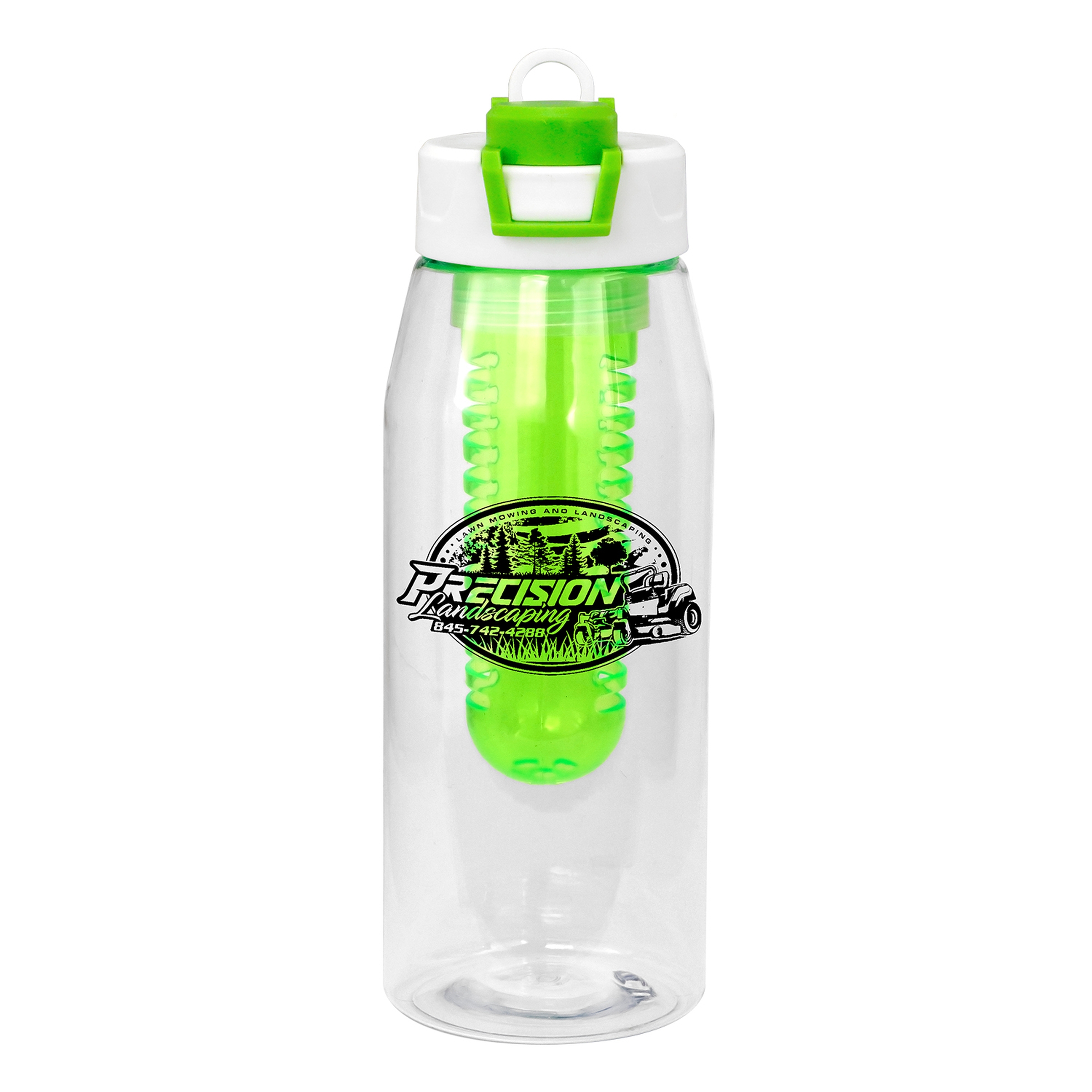 Two Tone Pop Up 32 oz. Bottle with Infuser 1