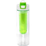 Two Tone Pop Up 24 oz. Bottle with Infuser - green Two Tone Pop Up 24 oz. Bottle with Infuser - green