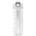 Two Tone Pop Up 24 oz. Bottle with Infuser - gray Two Tone Pop Up 24 oz. Bottle with Infuser - gray