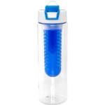 Two Tone Pop Up 24 oz. Bottle with Infuser - blue Two Tone Pop Up 24 oz. Bottle with Infuser - blue