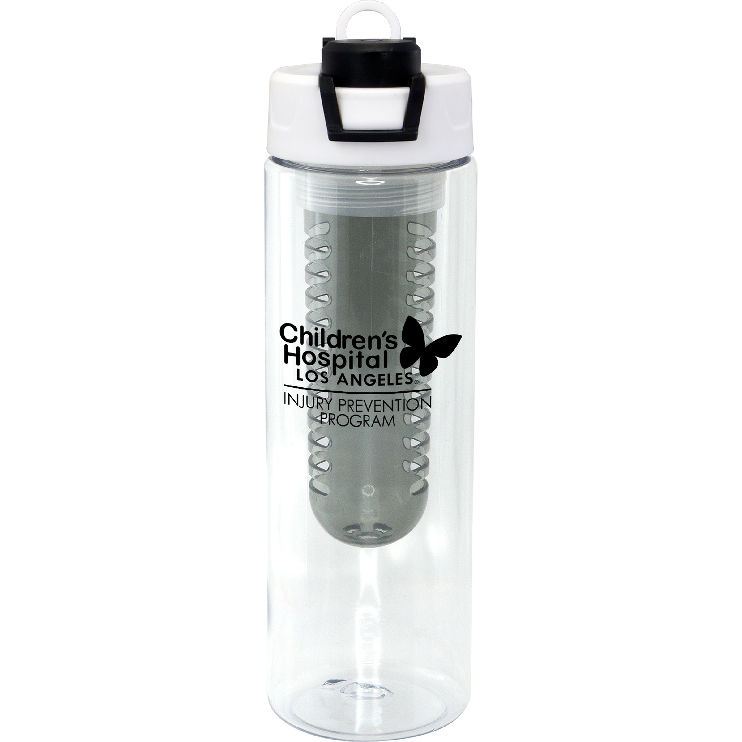 Two Tone Pop Up 24 oz. Bottle with Infuser 1