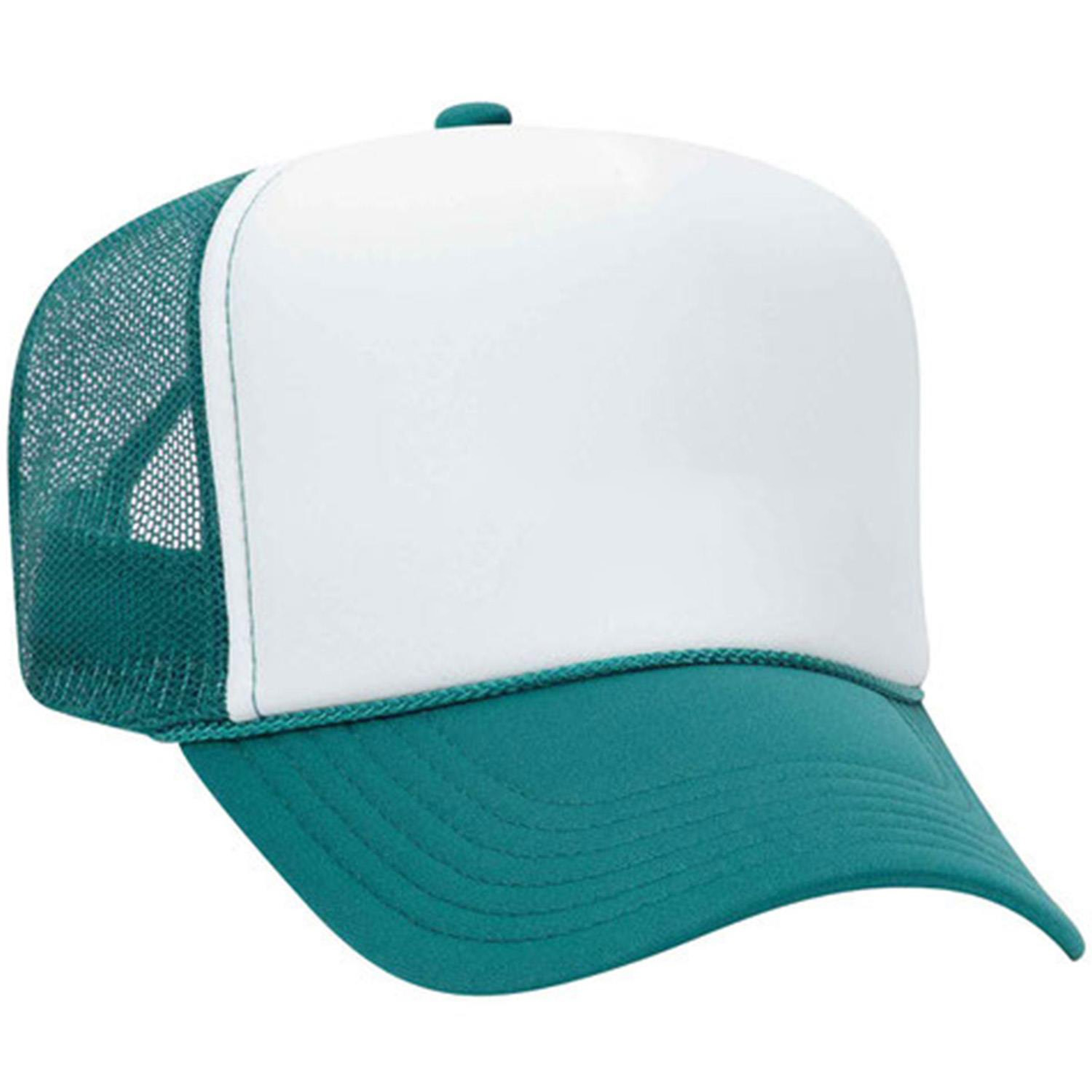 Otto Cap® 5 Panel High Crown Mesh Back Trucker Hat 1