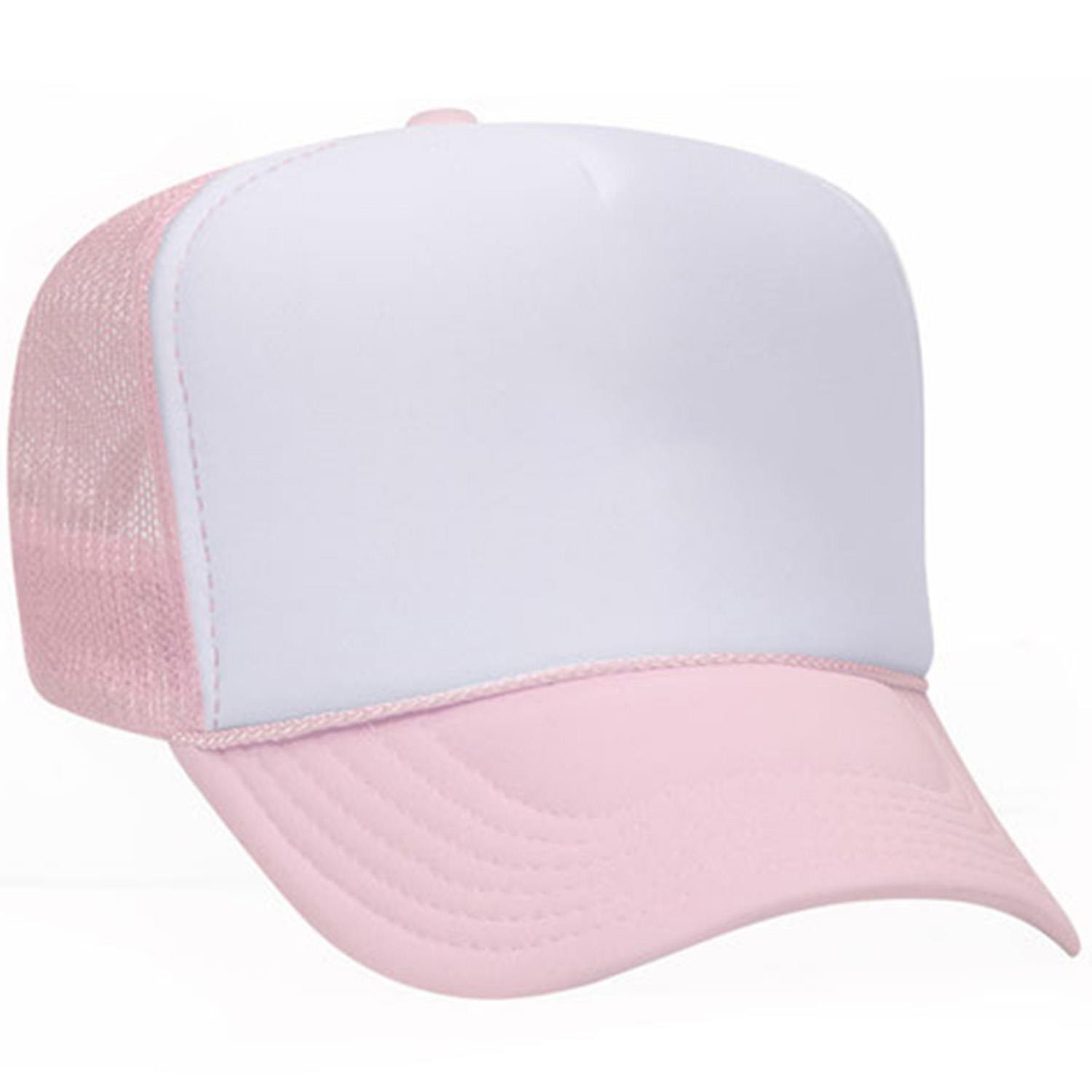 Otto Cap® 5 Panel High Crown Mesh Back Trucker Hat 1