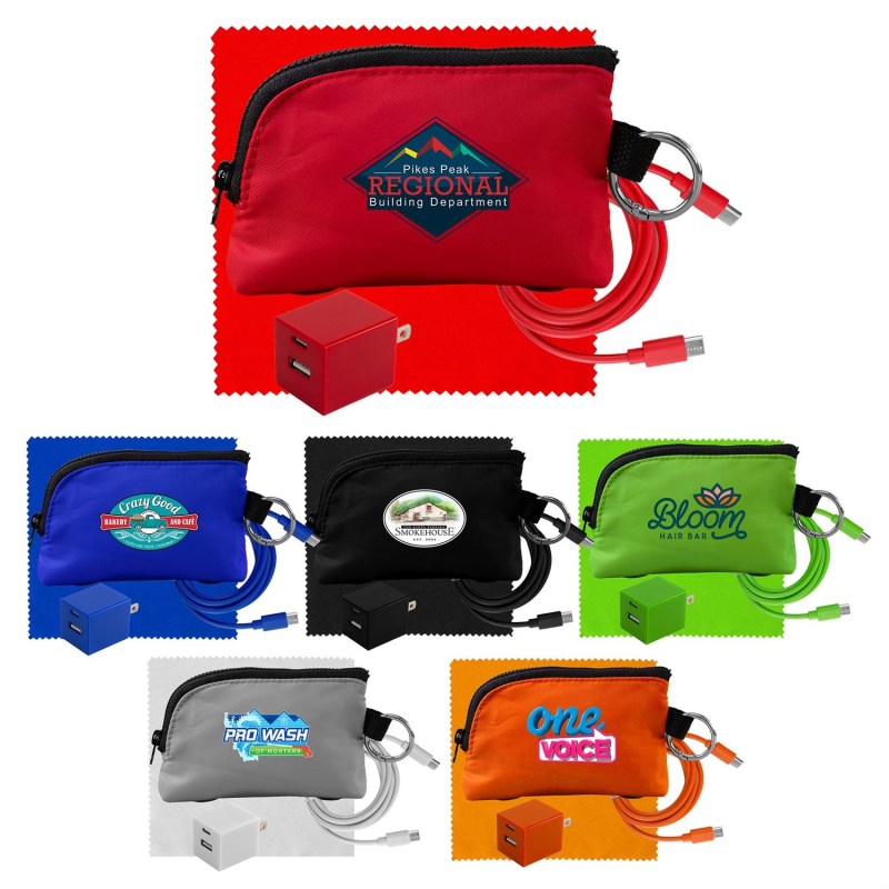 Zip Around A+C to C Cable, Wall & Cloth Set 1 Zip Around A+C to C Cable, Wall & Cloth Set 1