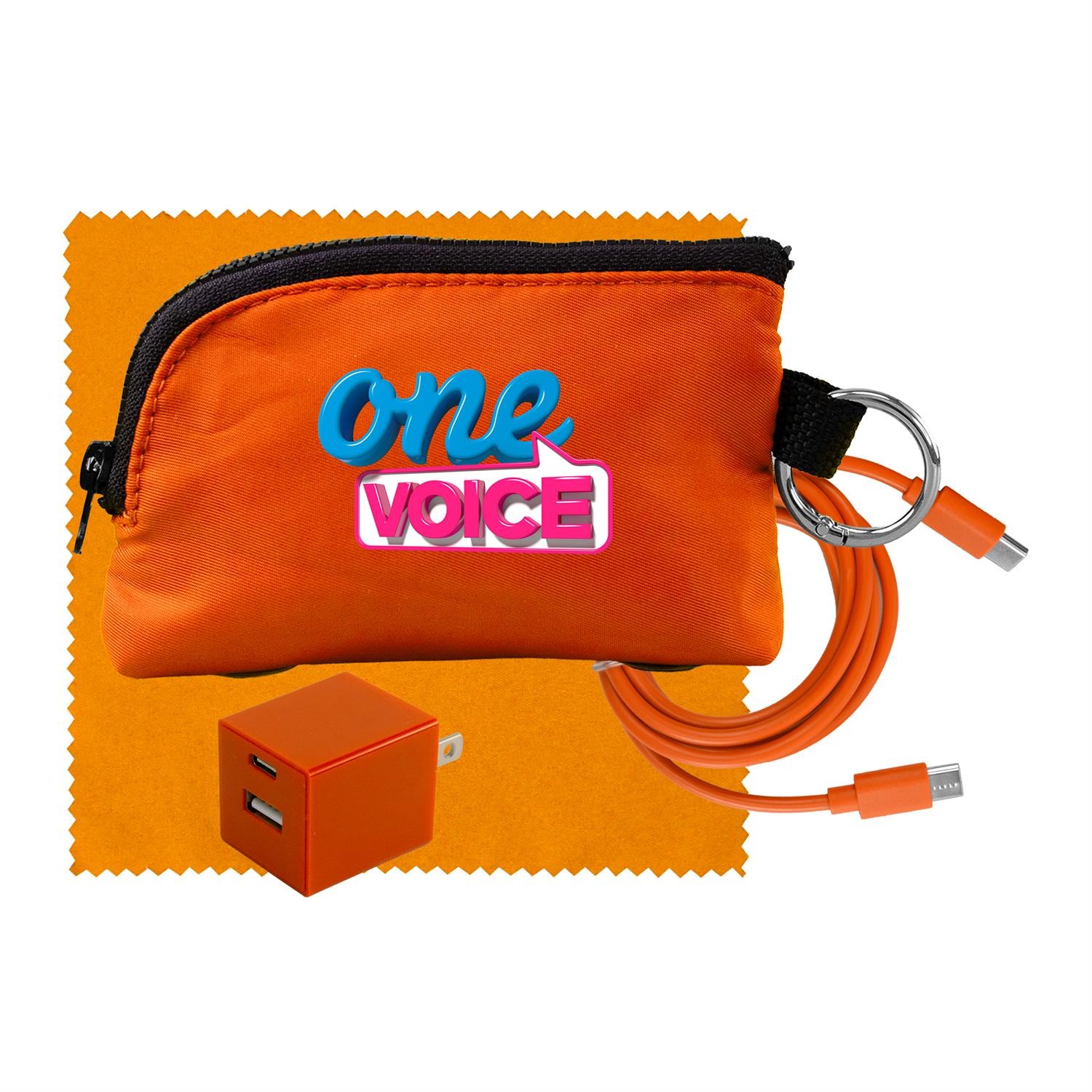Zip Around A+C to C Cable, Wall & Cloth Set 1