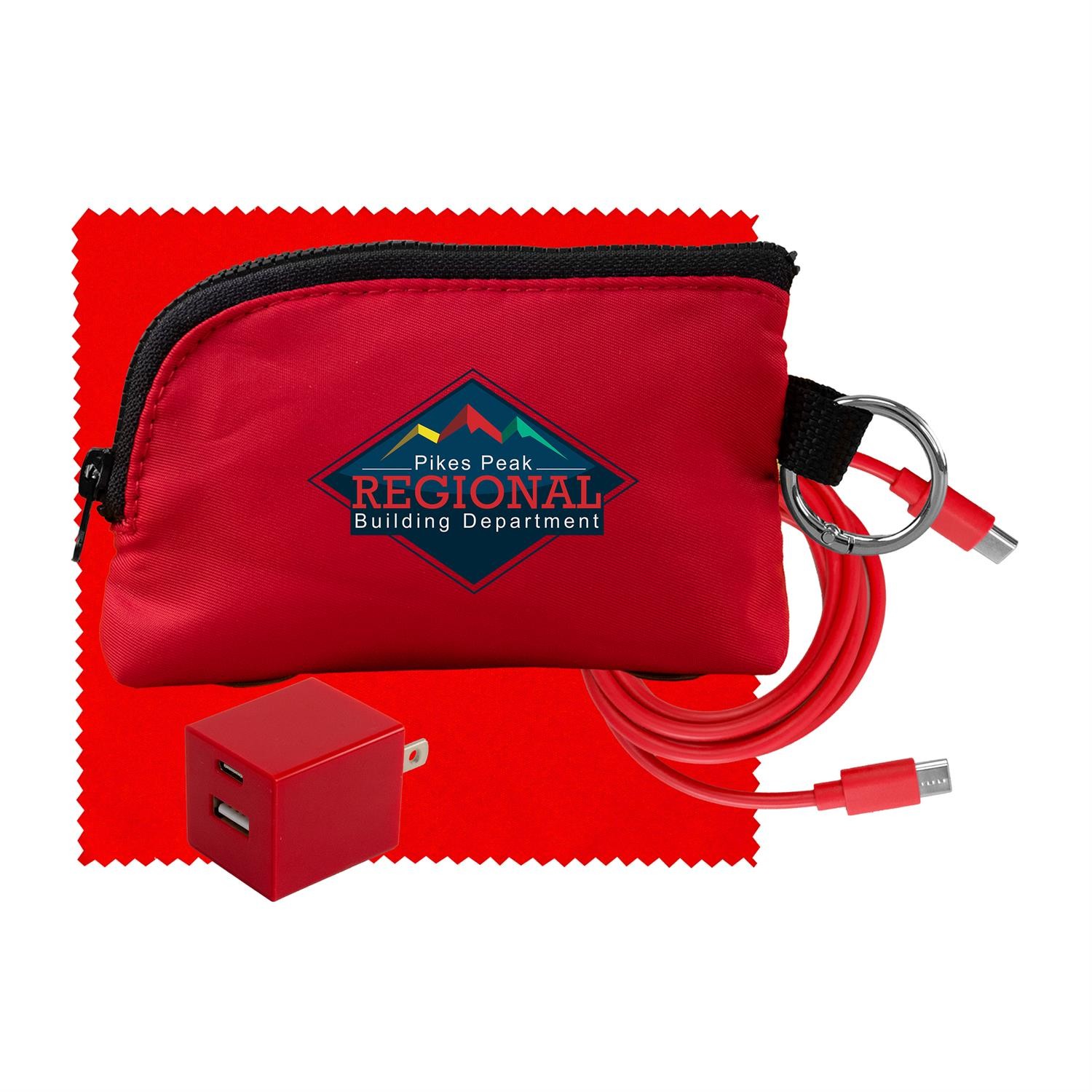 Zip Around A+C to C Cable, Wall & Cloth Set 1