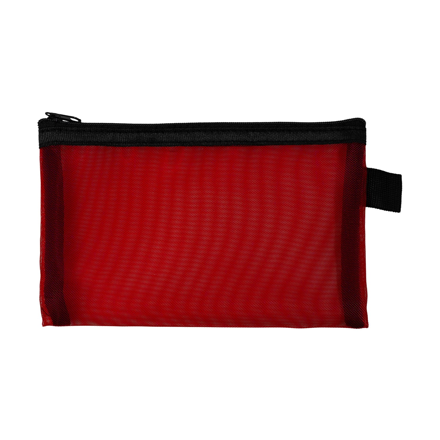 Large Recycled Mesh Zip Pouch 1