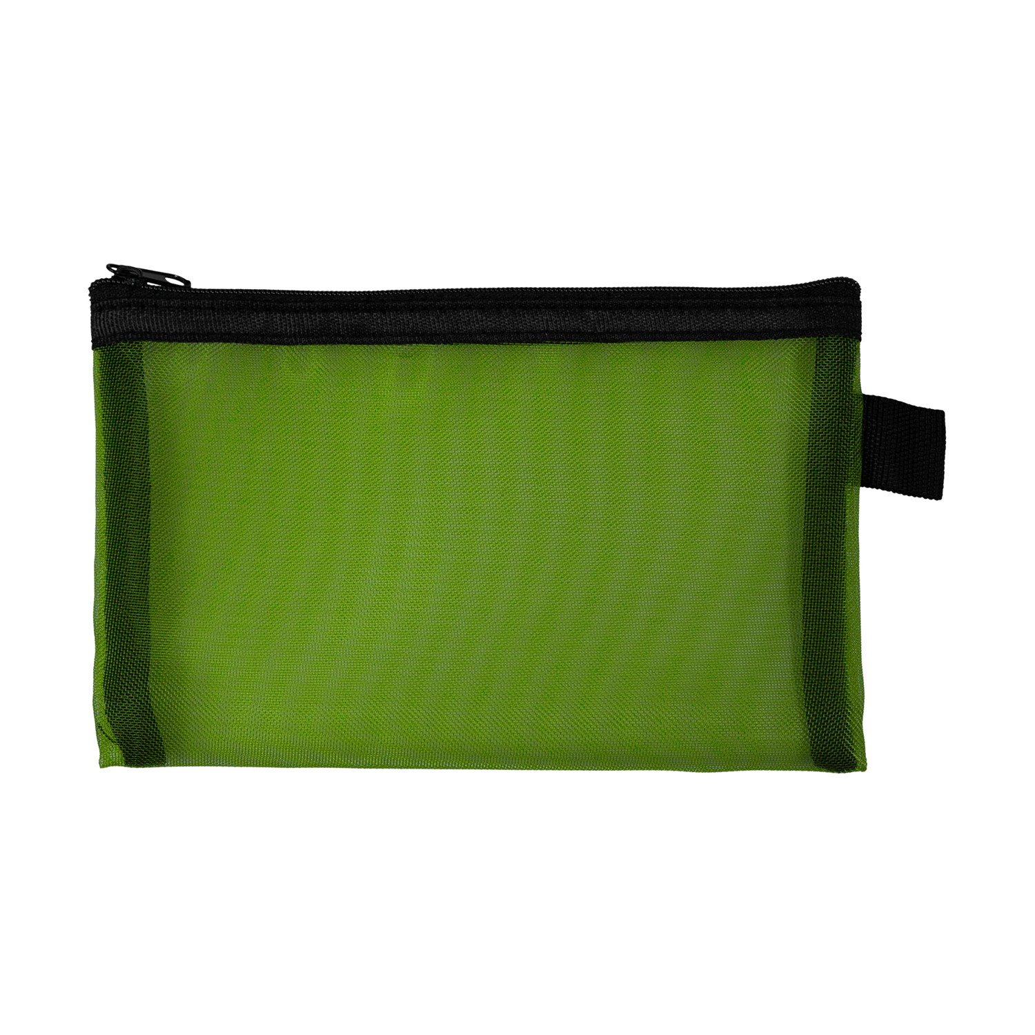 Large Recycled Mesh Zip Pouch 1